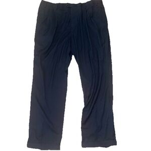 Roundtree And Yorke Travel Smart Navy Blue Pants 44 X 32